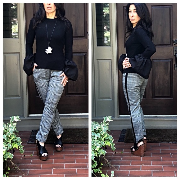 ✨LAST ONE✨Jacquard side pocket skinny pants - Picture 2 of 8